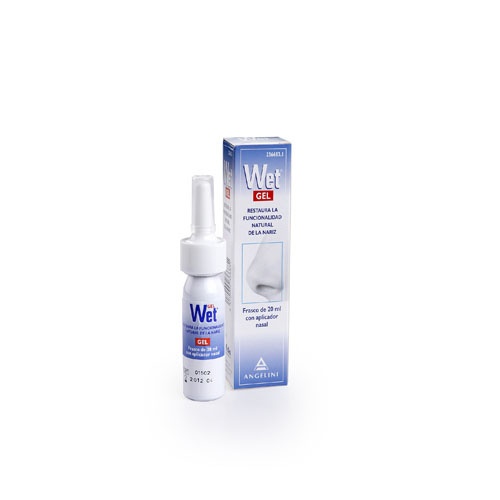 Wet gel frasco con aplicador nasal 20 ml