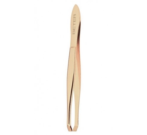 Pinzas depilar - beter (p cangrejo dorada 9.3 cm)