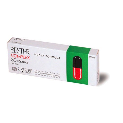BESTER COMPLEX CÁPSULAS DURAS , 30 cápsulas