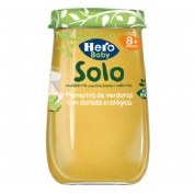 Hero baby solo menestra verduras con dorada (190 g)