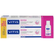 Vitis encias pasta dentifrica + colutorio (2 envases 150 ml + 1 envase 30 ml)