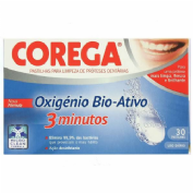 Corega oxigeno bio-activo - limpieza protesis dental (30 tabletas)