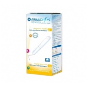 Tampones 100% algodon - farmaconfort con aplicador (regular 16 u)
