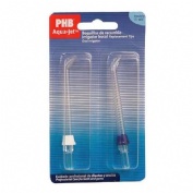 Irrigador bucal electrico - phb aqua jet boquillas de recambio (2 u)