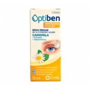 Optiben ojos irritados esteril - sequedad ocular (frasco 15 ml)