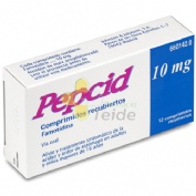 PEPCID 10 mg COMPRIMIDOS RECUBIERTOS , 12 comprimidos