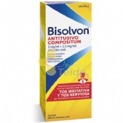 BISOLVON ANTITUSIVO COMPOSITUM 3 mg/ml + 1,5 mg/ml SOLUCION ORAL , 1 frasco de 200 ml
