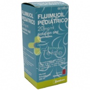 FLUIMUCIL PEDIATRICO 20 mg/ml SOLUCION ORAL , 1 frasco de 200 ml