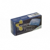 DORMIREL 25 mg COMPRIMIDOS RECUBIERTOS CON PELICULA, 16 comprimidos