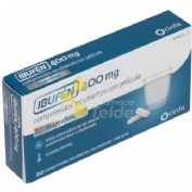 IBUFEN 400 mg COMPRIMIDOS RECUBIERTOS CON PELICULA 20 comprimidos