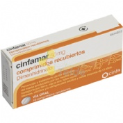 CINFAMAR 50 mg COMPRIMIDOS RECUBIERTOS , 10 comprimidos