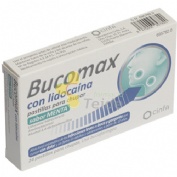BUCOMAX CON LIDOCAINA PASTILLAS PARA CHUPAR SABOR MENTA, 24 pastillas