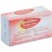 VENORUTON DIOSMINA 500 MG COMPRIMIDOS RECUBIERTOS CON PELICULA, 60 comprimidos