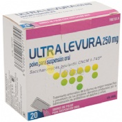 ULTRA-LEVURA 250 MG POLVO PARA SUSPENSION ORAL , 20 sobres