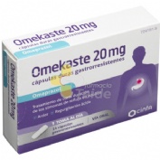 OMEKASTE 20 MG CAPSULAS DURAS GASTRORRESISTENTES, 14 cápsulas (Blister PVC-PVDC/Al)