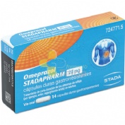 OMEPRAZOL STADAPHARM 20 MG CAPSULAS DURAS GASTRORRESISTENTES   14 cápsulas (Blister PVC/PVDC/AL)
