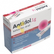 ANTIDOL 1 G SOLUCION ORAL, 10 sobres de 10 ml