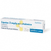 LIPOLASIC 2 mg/g GEL OFTALMICO , 1 tubo de 10 g