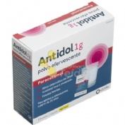 ANTIDOL 1 G POLVO EFERVESCENTE, 10 sobres