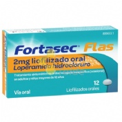 FORTASEC FLAS 2 mg LIOFILIZADO ORAL , 12 liofilizados