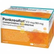 PANKREOFLAT 172 MG/80 MG COMPRIMIDOS RECUBIERTOS  50 comprimidos