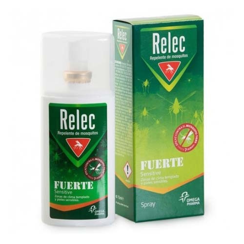 Relec fuerte sensitive spray repelente mosquitos (75 ml)