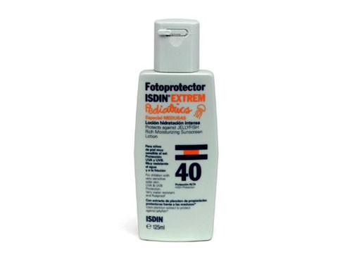 Fotoprotector isdin f-25 locion especial medusas