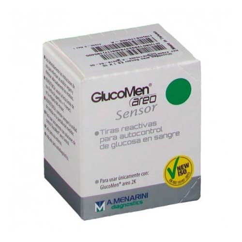 Tiras reactivas glucemia - glucomen areo sensor (25 tiras reactivas)