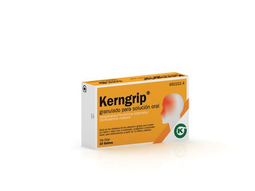 GRIPPAL GRANULADO PARA SOLUCION ORAL , 10 sobres