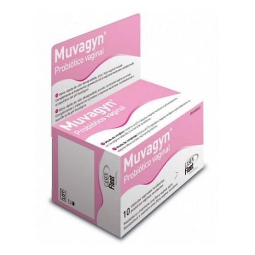 Muvagyn probiotico capsula vaginal (10 capsulas vaginales)