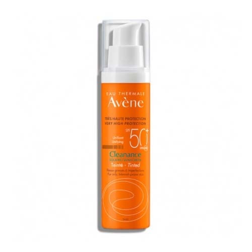 Avene cleanance solar spf 50+ muy alta proteccion (1 envase 50 ml color)