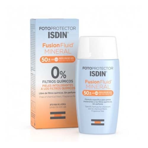 Fotoprotector isdin spf-50+ fusion fluid mineral (50 ml)