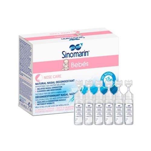 Sinomarin bebes limpieza nasal (monodosis 24 viales x 5 ml)