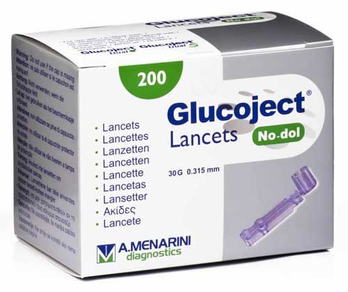 Lancetas glucotip fine 200 u
