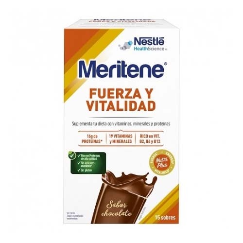 MERITENE CHOCOLATE 15 SOBRES