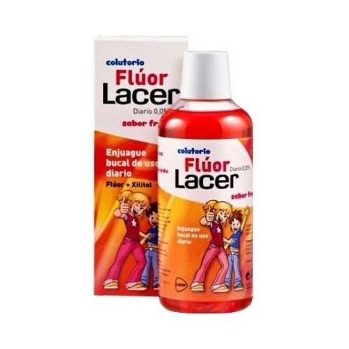 LACER COLUTORIO FLUOR DIARIO 0,05 % (FRESA 500 ML)