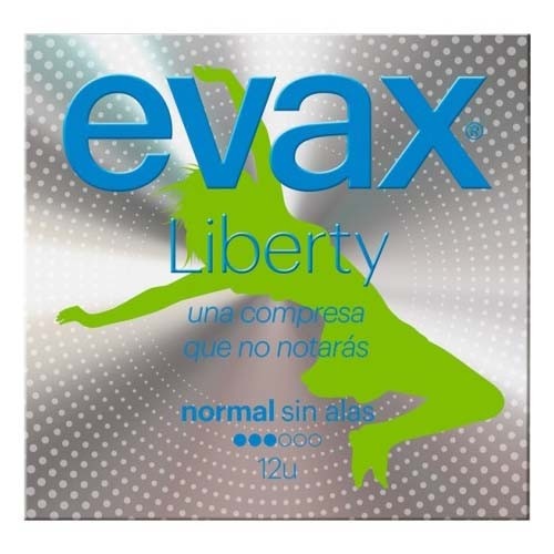 Compresas higienicas femeninas - evax liberty (normal sin alas 16 compresas)