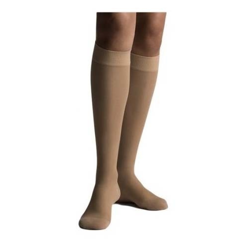 Media corta (a-d) compresion normal - farmalastic (talla grande color beige)