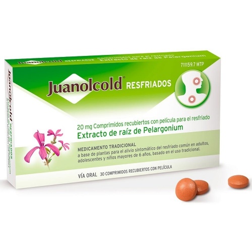 JUANOLCOLD RESFRIADOS, 30 comprimidos