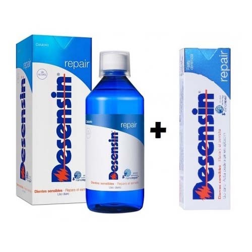 Desensin repair pasta dental + colutorio 1 envas