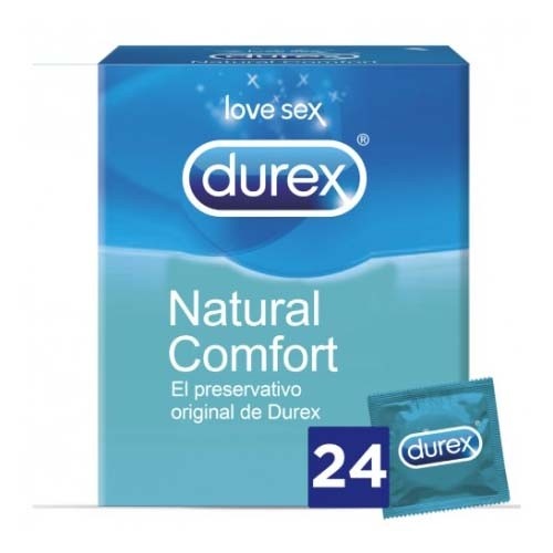 Durex natural plus - preservativos (24 unidades)