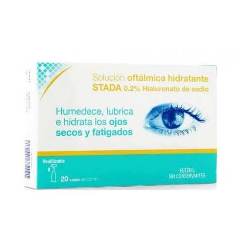 Stada care +  sol oftal 0,2% hial 20viales