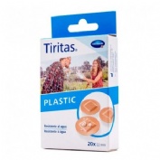Tiritas plastic - aposito adhesivo (20 unidades redondas 22 mm)