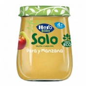 Hero baby solo pera y manzana (1 envase 120 g)