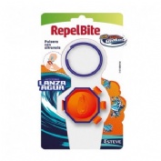 Repel bite pulsera aromatica citronela (con accesorio nerf super sooker 1 u)