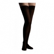Media larga (a-f) compresion normal - medilast blonda de silicona (talla mediana color negro)